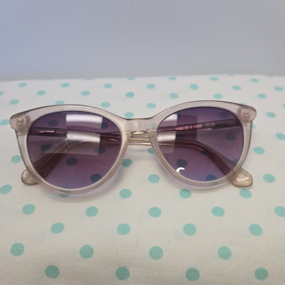 Kate Spade New York Janalynn-s- 51□19□145 FRAMES ONLY Blush Pink Silver Glitter